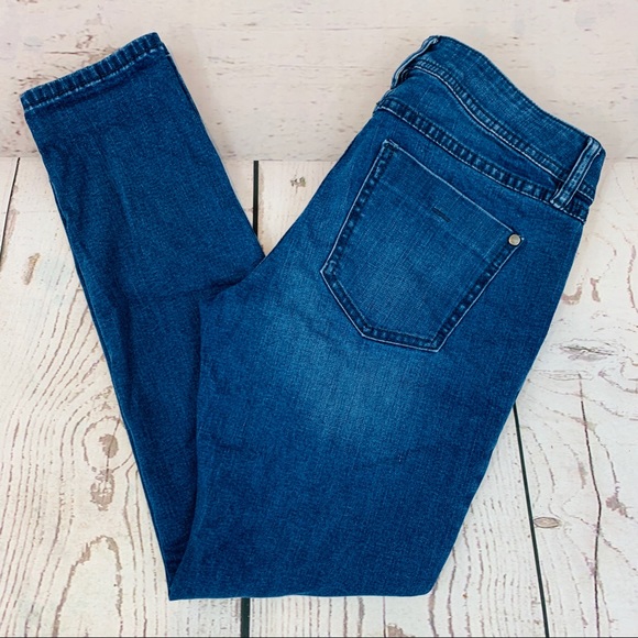 Elle Denim - ELLE dark denim jeans size 8 skinny